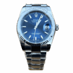 Rolex DateJust 36 мм, синий циферблат и стальной браслет Oyster