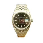 Rolex Datejust 36 мм, тёмно-серый циферблат