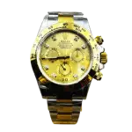 Rolex Daytona 40 мм, золотой циферблат с кристаллами Swarovski