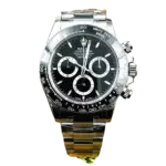 Rolex Daytona 40 мм, чёрный циферблат с хронографом