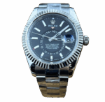 Rolex Sky-Dweller 42 мм чёрный циферблат, браслет Oyster