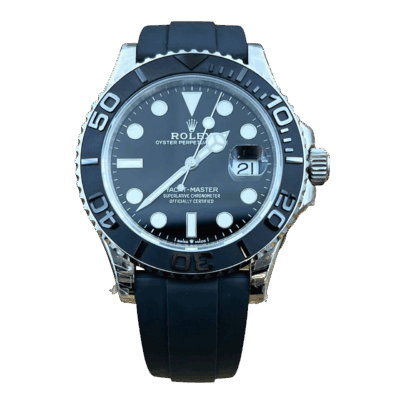 Rolex Yacht-Master 42 мм, чёрный циферблат
